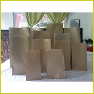 ┴ ▘ ● (#1-#12) 100 PCS Brown Paper Bag / Kraft Bag SUPOT