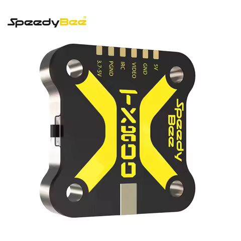 SpeedyBee TX800 VTX 5.8G 48CH PitMode 25mW/200mW/400mW/800mW Output Long Range Transmitter Tramp Sup