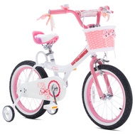 Royalbaby Girls Princess Bike Kids Bicycle with Basket & Mudguards 14 16 18 Inch Toddler Beginner Ch