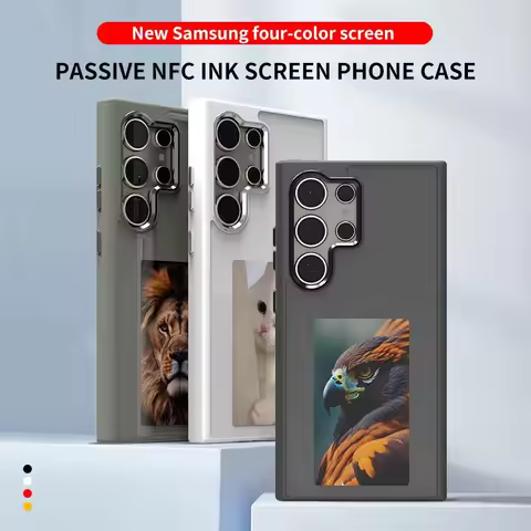 New Generation Diy AI Smart Four-Color Ink Screen Projection Phone Case For Samsung Galaxy S24Ultra 