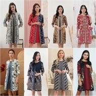 Batik Dress 252 Series/ Jumbo Batik/ Batik Uniform/ couple Batik/ Family Batik/ Family Batik/ Batik Uniform/ Women's Batik/ Strech Batik Batik