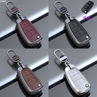 ZOBIG For Audi Key Fob Cover Car Key Case Shell with Keychain fit Audi A1 A3 A6 Q2 Q3 Q7 TT TTS R8 S3 S6 RS3 remote key shell