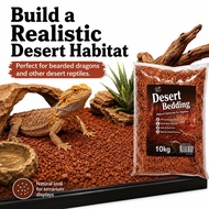 Natural Desert Reptile Bedding Good Heat Transfer DIY Terrarium Substrate for Bearded Dragon Gecko