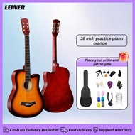 38-Inch Guitar Low-Strike Acoustic With Free Suitable For Beginners To Practice 45C
