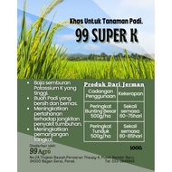 Baja Padi Baja Berat Buah Padi Baja Bendang 99 Super K Baja Vitamin Pokok Padi Vitamin Padi Buah Ber