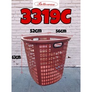 BAKUL BAJU PLASTIK TEBAL/BAKUL BAJU PLASTIK/LAUNDRY BASKET 3316C-3319c /BAKUL BAJU/BAKUL/RAGA PLASTI