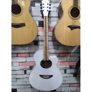 PUTIH Acoustic Guitar model yamaha apx 500ii White Color maple body