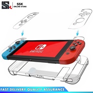 Nintendo Switch Games NS Console Protection Split Crystal Transparent Clear Case