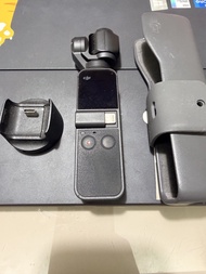 旅行必備 DJI Osmo Pocket 手持三軸穩定攝影機（連原裝無線底座 保護殼、Lightning 轉接頭） NOT INSTA360 POCKET2 POCKET3 TRIPOD GIMBAL