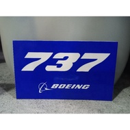 Boeing 737 Aircraft Sticker