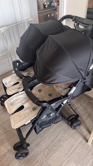 Chicco 雙人BB車 孖B車
