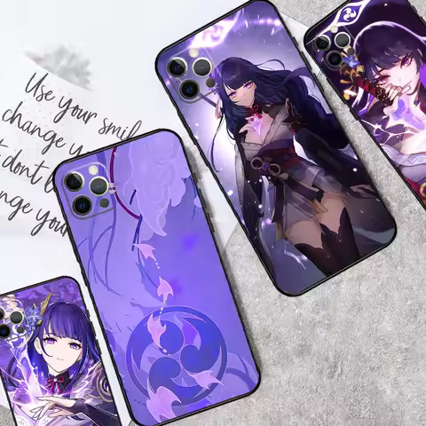 Genshin Impact Raiden Shogun Case For Honor Magic 7 Lite 5 6 8 Pro X9a X9b X9c X9d X8b X8c 50 70 90