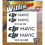 DJI mavic Drone Sticker Cutting Sticker