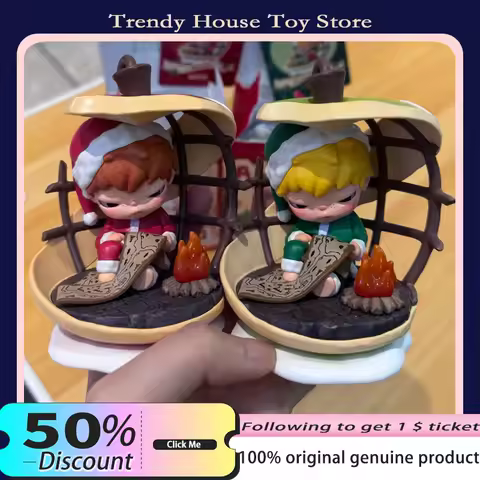 POPMART Apple of My Eye Series Blind Box Hirono Molly Labubu Dimoo Skullpanda Action Figures Toys Co