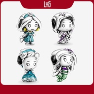 Lys Disney Silver Charm Tangled girl S925 - High quality S925 Silver Charm