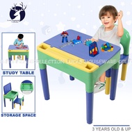 KID’S STUDY TABLE W/ CHAIRS KID’S TABLE AND CHAIR SET KIDDIE TABLE SET STUDY TABLE W/ CHAIRS LAMESA