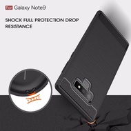 【Worth-Buy】 For Galaxy Note 9 Case Silicone Carbon Fiber Heavy Shockproof Full Protector Fitted Soft Tpu Bag For Note9 Cover