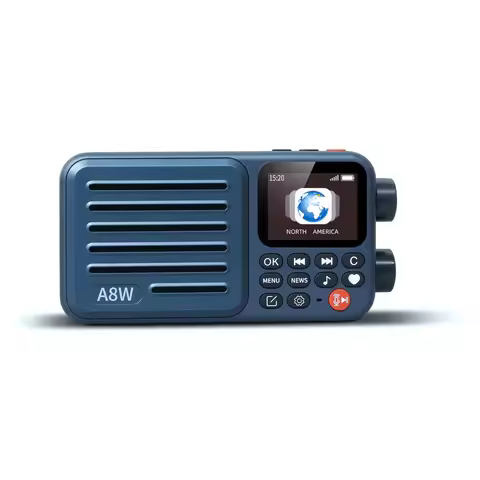 Choyong A8W Portable Internet Radio (GLOBAL VERSION) WIFI 4G FM Receiver Micro-SD Card Slot Digital 