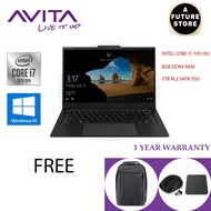 Avita Liber V14 I7 14'' FHD Laptop ( I7-10510U, 8GB, 1TB SSD, Intel, W10 )