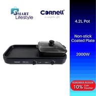 Cornell Non-stick Coated Pan Grill CCG-EL98DT