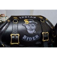 {Handmade Genuine Cowhide} Suitable for indian indian Scout bobber Scott Chief Dark Horse Retro Chie