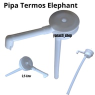 Selang Termos Pipa Elephant 2,5Liter - Selang Termos Pencet