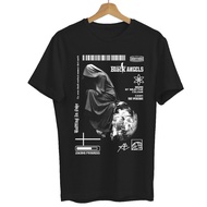 Distro T-shirt Cool Men's Distro Clothes Earth Screen Printing Cool Men's Distro T-shirt/ SHORT SLEE