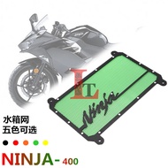 for Kawasaki Ninja 400 modified stainless steel water tank guard NINJA400 radiator filter protection