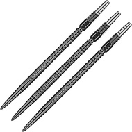 TARGET Darts Swiss Points, Fire Swiss Point Dart Tips (3 Pack Set of Tips) 40MM, Black | Change Dart