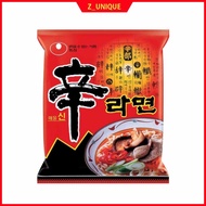 [Korean Instant Noodles] Nongshim Shin Ramyun 120g – Spicy Beef Soup Flavor