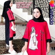 KAIM STORE - KOMBINASI LONG TUNIK WANITA TERBARU 2022 / KAOS TUNIK KOMBINASI ATASAN WANITA / ATASAN 