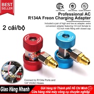 Van nạp ga điều hòa cao áp và hạ áp cho xe hơi Đầu ráp nối nhanh R134a van điều hòa ô tô Nạp gas máy