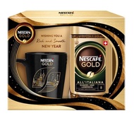 Nescafe Gold All’Italiana (Gift Set + Mug) เนสกาแฟ โกลด์ ออล อิตาเลียน่า กาแฟนำเข้าจากสวิส กิ๊ฟเซ็ท 200g. + แก้วมัค