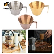 KOZEEY Espresso Pouring Cup Espresso Measuring Cups Milk Tea Cup Party Coffees Mug Measuring Cup Esp