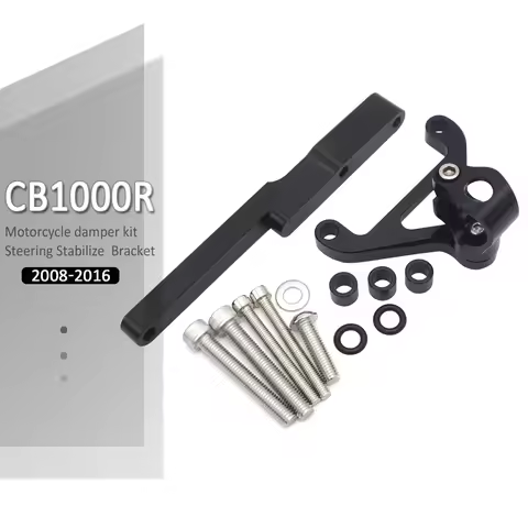 Motorcycle Steering Damper Bracket Stabilizer Linear Mount Support Kit For HONDA CB1000R CB 1000 R C