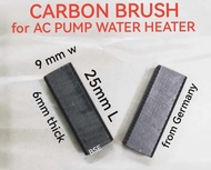 WATER HEATER spare part CARBON BRUSH FOR ALL TYPE OF AC PUMP water heater (JOVEN CENTON ALPHA &amp; OTHERS)