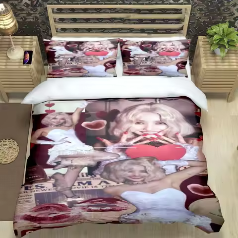 Korean Kpop Girl Group-Yuqi-SoyeonMiyeon-Suyin-Shuhua Print Bedding Set Duvet Cover Comforter Bed Yo