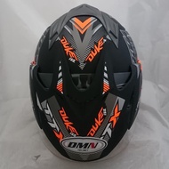 // promo -- helm sepeda motor sni bxp 2 kaca r-seven (double visor)