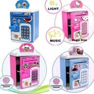 Atm fingerprint Toy Piggy Bank atm fingerprint money safe box Children's Piggy Bank