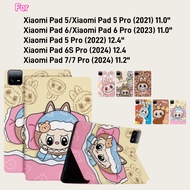 For Xiaomi Pad 5 Pro Pad 6 Pro 11.0''12.4" Pad 7 Pro 11.2" Xiaomi Pad 6s pro 12.4 Tablet Case Cute b