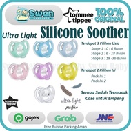HEBAT TOMMEE TIPPEE ULTRA LIGHT SILICONE SOOTHER / EMPENG BAYI