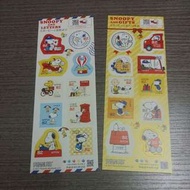 Snoopy郵票兩張 日本郵便局發行 (2017年5月10日發行)