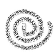 XXXTentacion Same Style Titanium Steel Necklace 12mm Cuban Chain Titanium Steel Thick Chain European