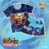 เสื้อยืดเด็กและกาเกง ลายroblox สำหรับเด็ก 1-7 ปี