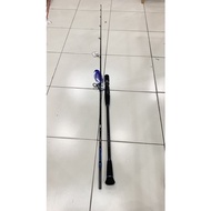 JIGGING ROD SPINNING SHINO PREDATOR PE 2-4