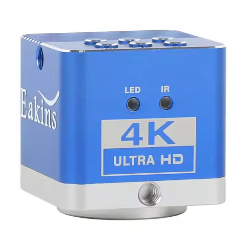Industrial Video 24MP 4K IMX334HDMI Microscope Camera 100X 130X 180X 300X 200X 500X Zoom C Mount Len