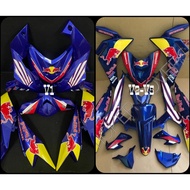 COVERSET HONDA DASH V1 V2 V3 V4 V5 110/125 RED BULL