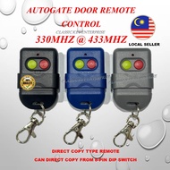 Autogate 433mhz or 330mhz Auto Gate Door Remote Control Clone Copy Duplicator Easy Direct Pairing SMC5326