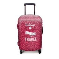 粉紅豹紋行李箱套 XL (32吋）行李箱設計感超彈性保護套