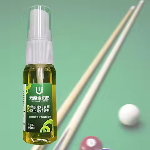 Pool Cue Oil Easy to Use 20ml Billiards Cue Oil Pool Cue Maintenance Oil for Enhanced Performance De